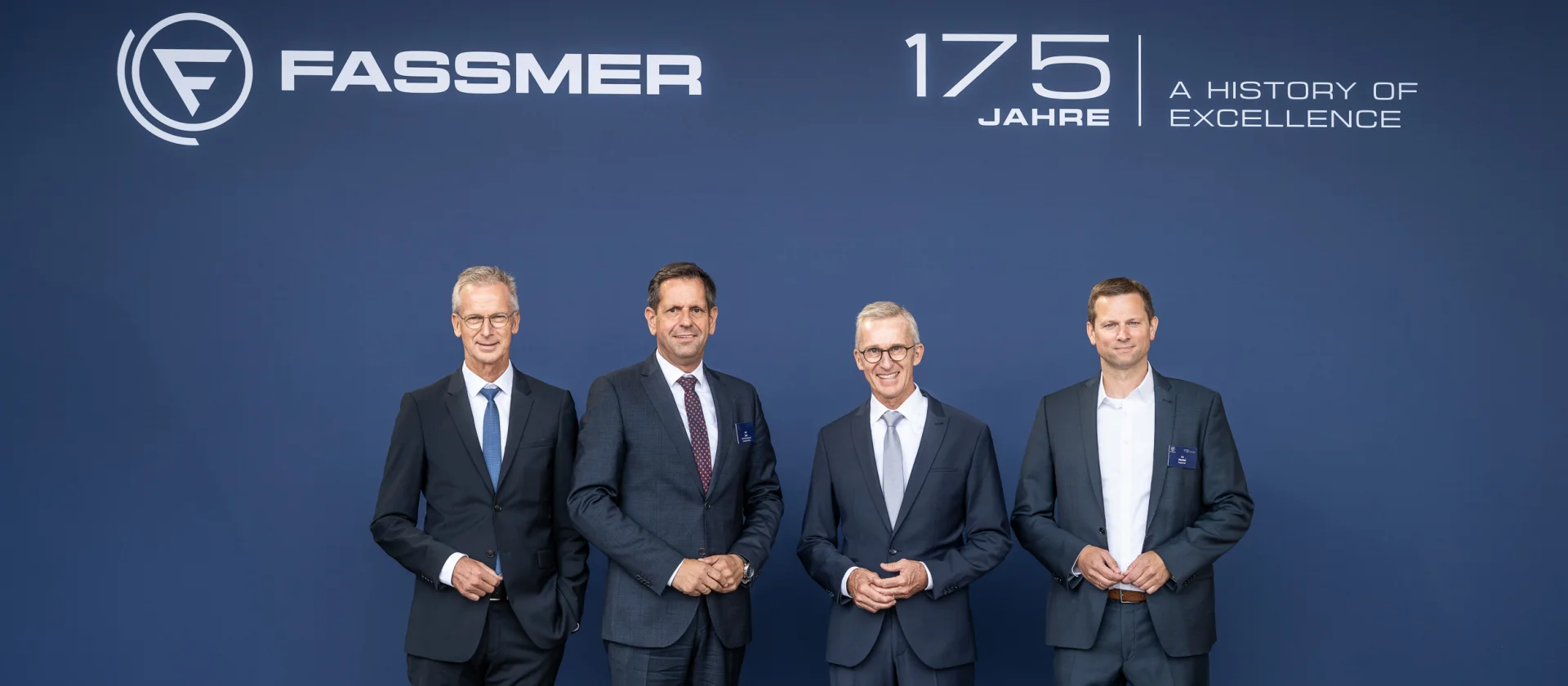 from left to right Holger Fassmer, Olaf Lies, Harald Fassmer, Jan Henkel; Picture: 2B Media