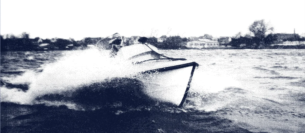 Self-righting motor lifeboat by Fassmer from 1956 with Porsche engine – developed for the German Maritime Search and Rescue Service (DGzRS).