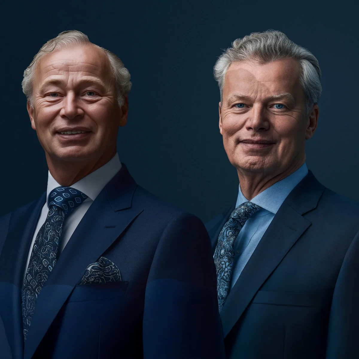 Portrait of Friedel Fassmer and Heinz Fassmer – company leadership of the Fassmer Group from 1964 onwards