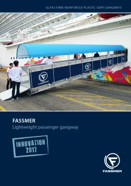 Lightweight passenger gangway